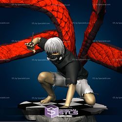 Kaneki 3D Print STL Tokyo Ghoul 3D Model