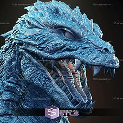 Godzilla 2000 Bust 3D Printing Model STL Files