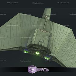 Klingon D7 Battlecruiser 3D Printing Figurine STL Files