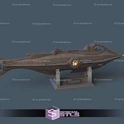 Nautilus Submarine 3D Printing Figurine STL Files