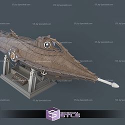 Nautilus Submarine 3D Printing Figurine STL Files
