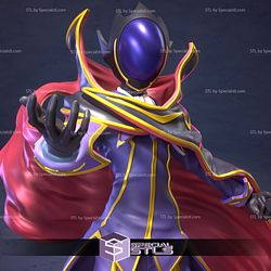 Lelouch Lamperouge 3D Print STL Code Geass 3D Model