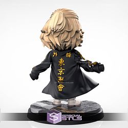 Mikey Manjiro Sano Chibi 3D Print Tokyo Ravengers STL Files