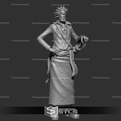 Red Hair Pirates Crew Rockstar 3D Print STL One Piece