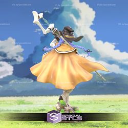 Roxy Migurdia Sunshine 3D Print STL Mushoku Tensei 3D Model