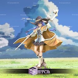 Roxy Migurdia Sunshine 3D Print STL Mushoku Tensei 3D Model