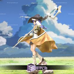 Roxy Migurdia Sunshine 3D Print STL Mushoku Tensei 3D Model