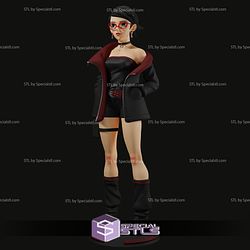 Sarada Uchiha STL Files Naruto 3D Print