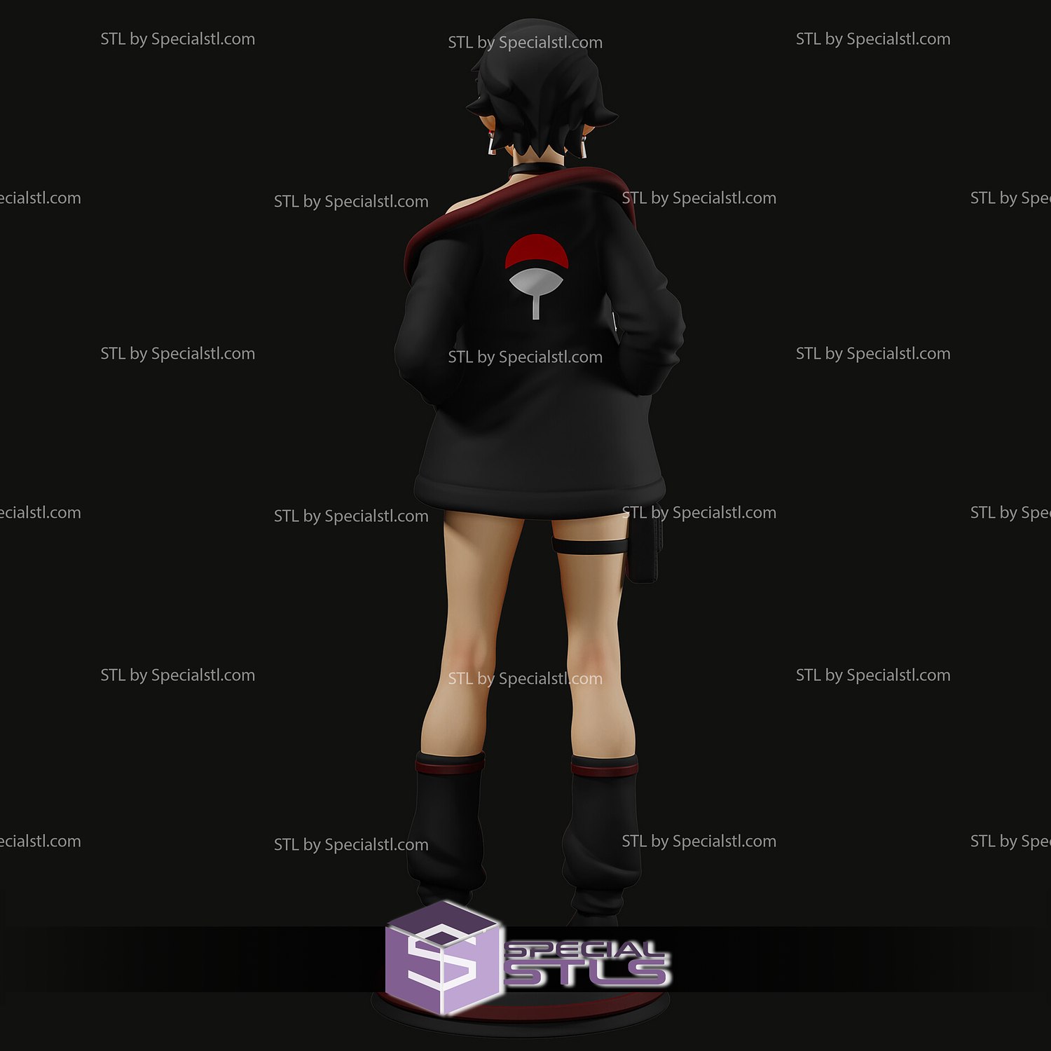 Sarada Uchiha 3D model 3D printable