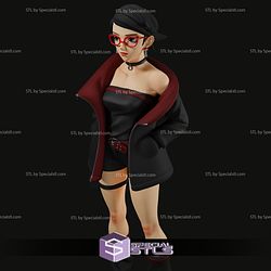 Sarada Uchiha STL Files Naruto 3D Print