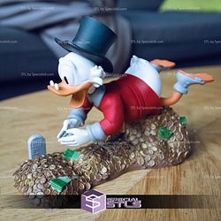 Scrooge McDuck and Treasures STL Files