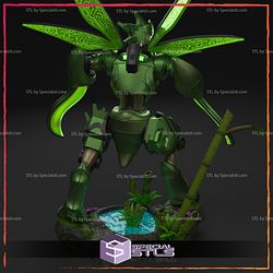 Scyther Mecha Pokemon 3D Print STL 3D Model