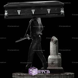 Terminator and Coffin 3D Print STL 3D Model