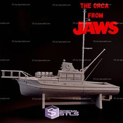 The Orca from Jaws 3D Print STL 3D Model