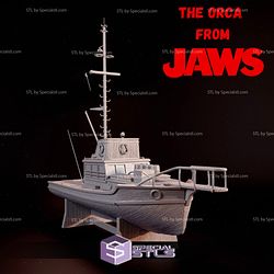 The Orca from Jaws 3D Print STL 3D Model
