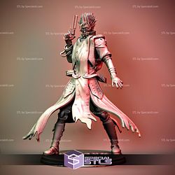 Vash The Stampede Trigun Manga 3D Print STL Files