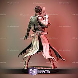 Vash The Stampede Trigun Manga 3D Print STL Files