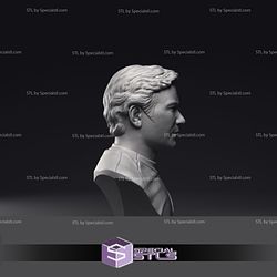 William Shatner as James Tiberius Kirk Bust 3D Print STL