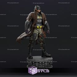 Batman Dark Detective Standing STL Files 3D Print