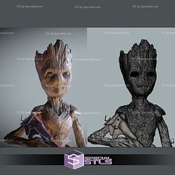 Teenage Groot 3D Print STL