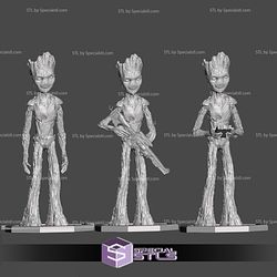 Teenage Groot 3D Print STL