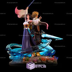 Tidus and Yuna 3D Print STL Final Fantasy