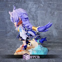 Bailu Chibi STL Files Honkai Star Rail 3D Print