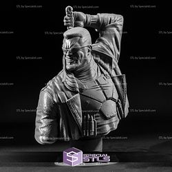 Blade Marvel Bust 3D Model STL Files