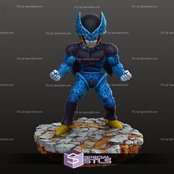 Cell Jr Standing 3D Printing Model Dragonball 3D Model