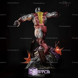 Colossus on Sentinel Head Action Pose 3D Printing Model 3D Model