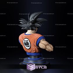 Goku Classic Bust 3D Printing Model DragonBall 3D Model