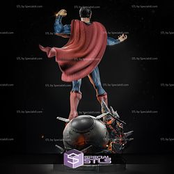 Superman Henry Cavill Flying 3D Print STL 3D Model