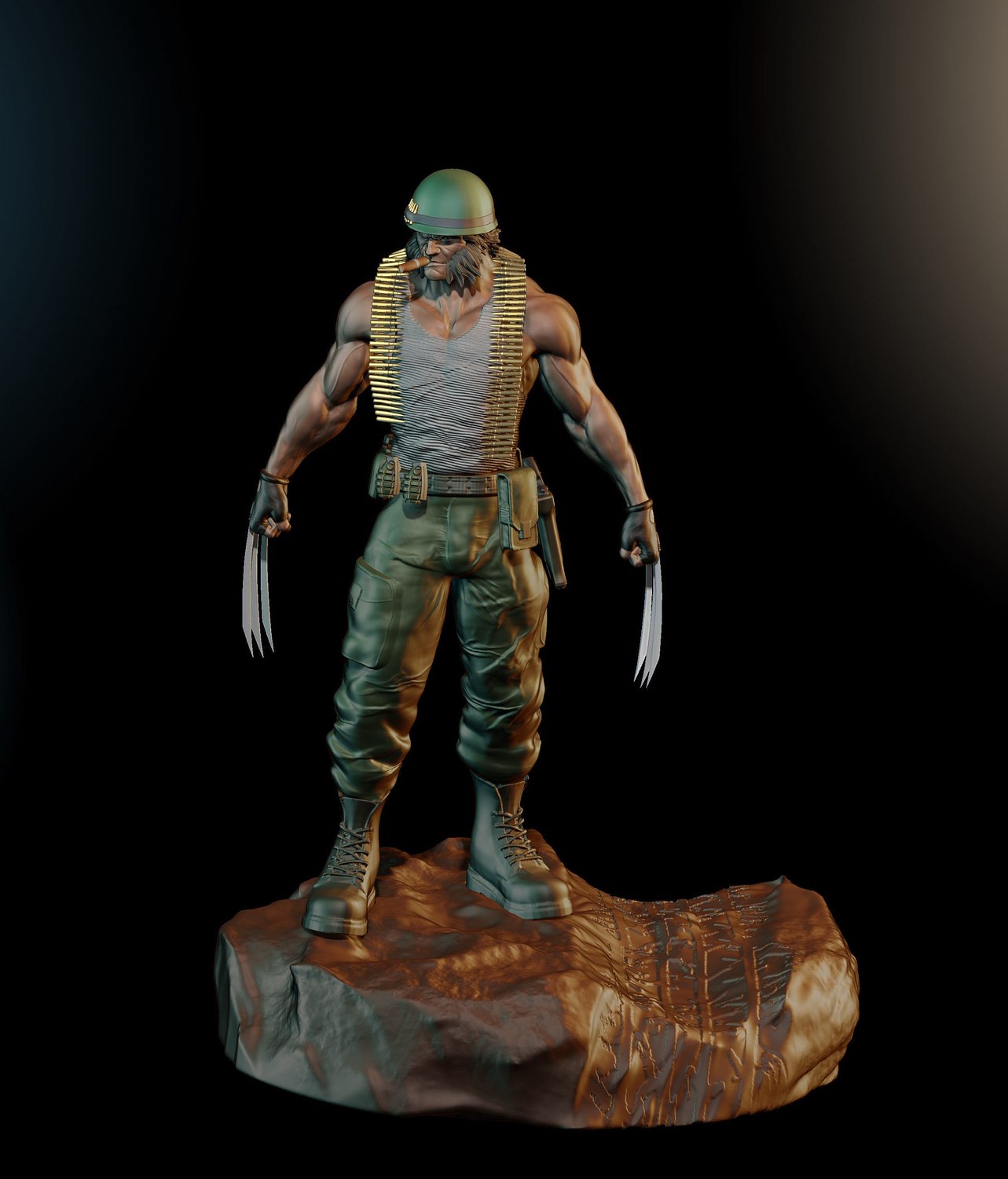 Logan Soldier From Marvel