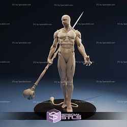 War Hammer Titan Standing 3D Print STL Attack on Titan