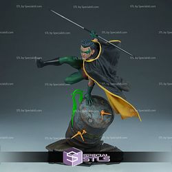 Young Robin and Sword 3D Print STL Files
