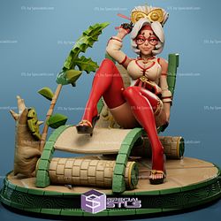 Pin Up Girl Collection - Purah Sitting The Legend of Zelda STL Files
