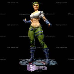 Sonya Blade with NSFW 3D Print STL Mortal Kombat
