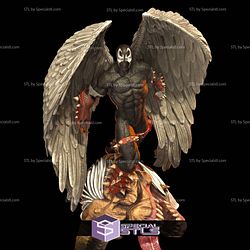 Spawn Wings of Redemption 3D Print STL DC 3D Model