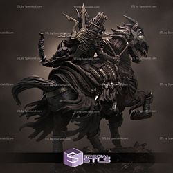 The Four Horseman Conquest on Horse STL Files Fanart