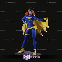 Batgirl Comics Book STL Files 3D Print