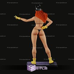 Batgirl Comics Book STL Files 3D Print