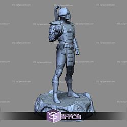 Cyrax 3D Print STL Mortal Kombat 3D Model