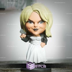Chibi STL Collection - Bride of Chucky 3D Model