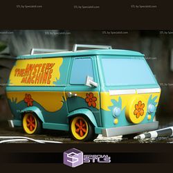 Chibi STL Collection - Mystery Machine Scooby Doo 3D Model