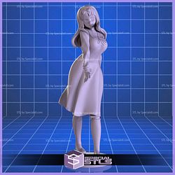 Chika Fujiwara Standing 3D Print STL Kaguya sama Love Is War