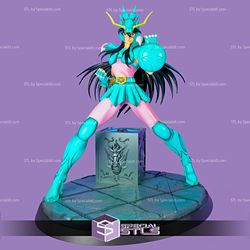 Dragon Shiryu Blue 3D Print STL Saint Seiya 3D Model