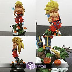 Goku SSJ3 2 Verison 3D Print STL Dragonball 3D Model