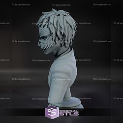 Half Hollowfied Ichigo Bust 3D Print STL Bleach 3D Model