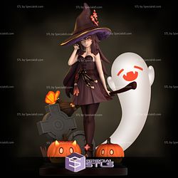 Hu Tao Halloween 3D Print STL Genshin Impact