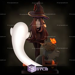 Hu Tao Halloween 3D Print STL Genshin Impact